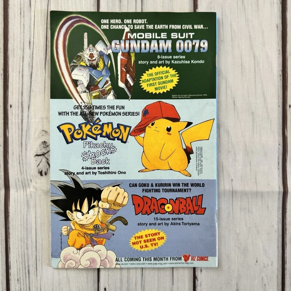 Pokémon The Electric‎ Tale of Pikachu Part 1 No. 3 Vintage 1998 Comic Book